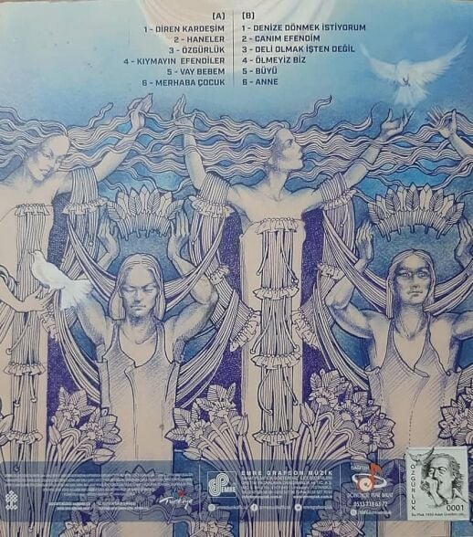 Edip Akbayram - Özgürlük Numaralı Resimli Plak