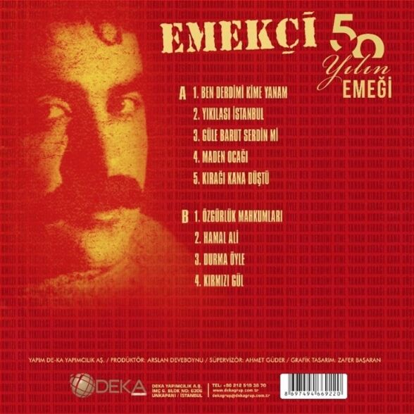 Emekçi - 50 Yılın Emeği Plak