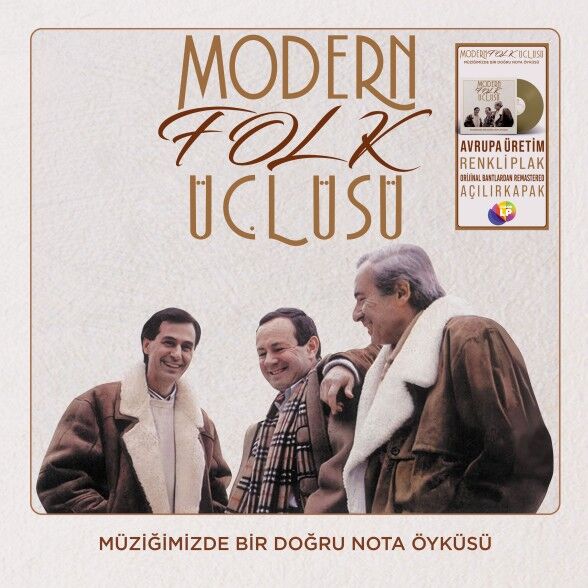 Modern Folk Üçlüsü - Müziğimizde Bir Doğru Nota Öyküsü Renkli Plak
