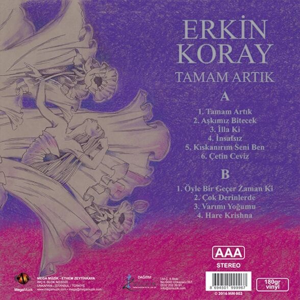 Erkin Koray - Tamam Artık Plak