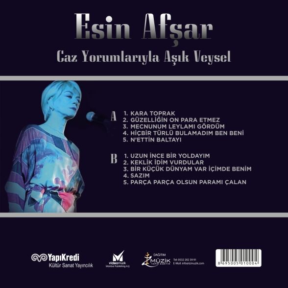 Esin Afşar - Caz Yorumlarıyla Aşık Veysel Plak
