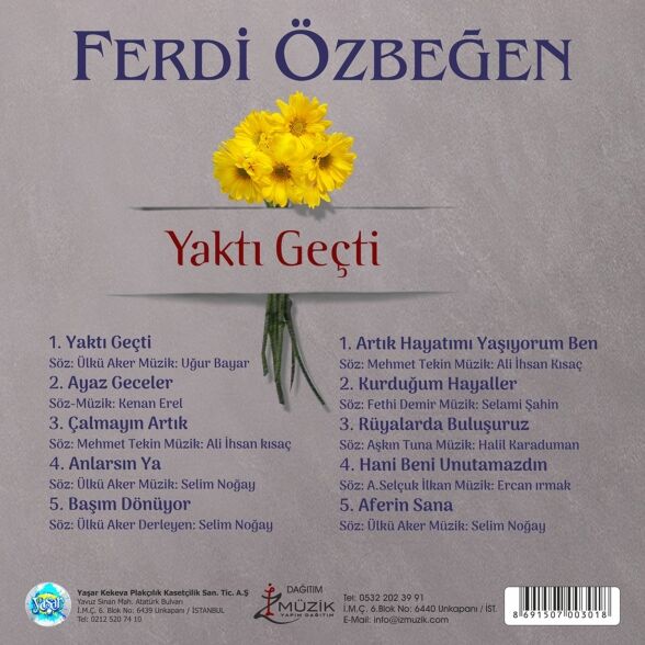 Ferdi Özbeğen - Yaktı Geçti Plak