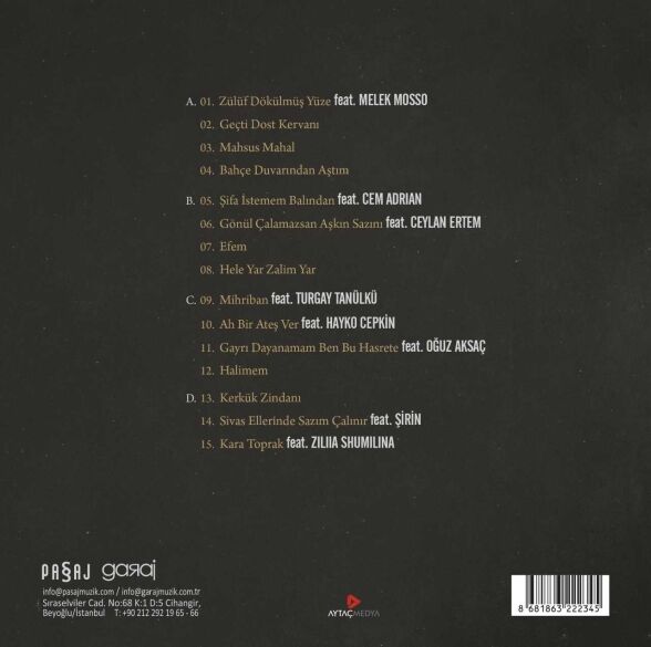 Haluk Levent - Vasiyet 2'li Plak