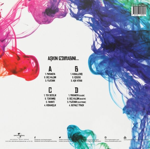 Hayko Cepkin - Aşkın Izdırabını 2'li Plak