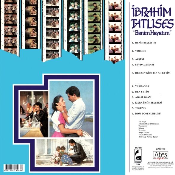 İbrahim Tatlıses - Benim Hayatım Plak