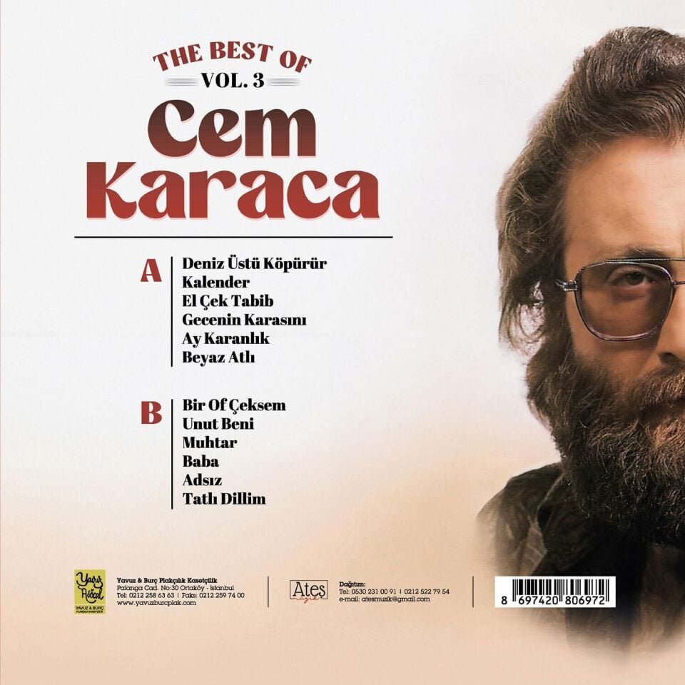 Cem Karaca - The Best Of 3 Plak