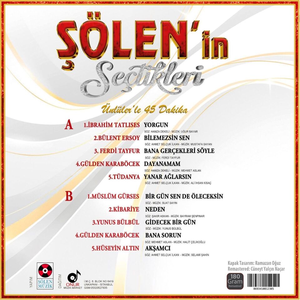 -Şölenin Seçtikleri Plak