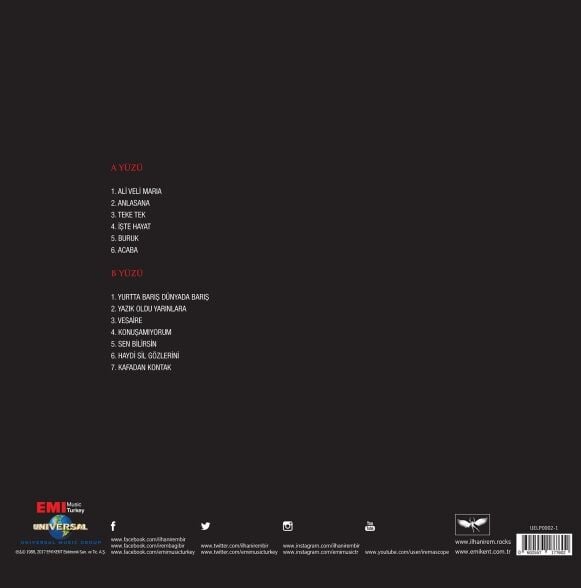 İlhan İrem - Dünden Yarına Plak