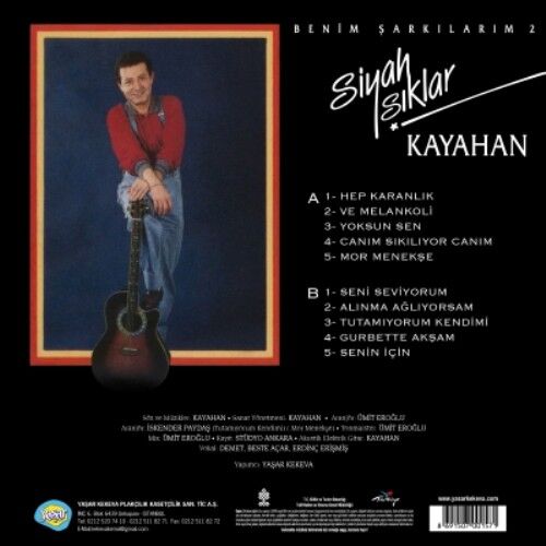 Kayahan - Siyah Işıklar Plak