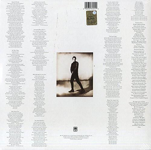 Sting - The Soul Cages Plak