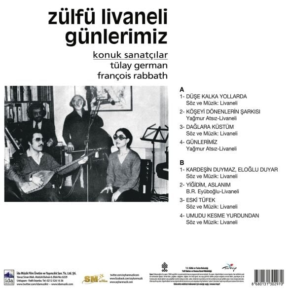 Zülfü Livaneli - Günlerimiz Plak