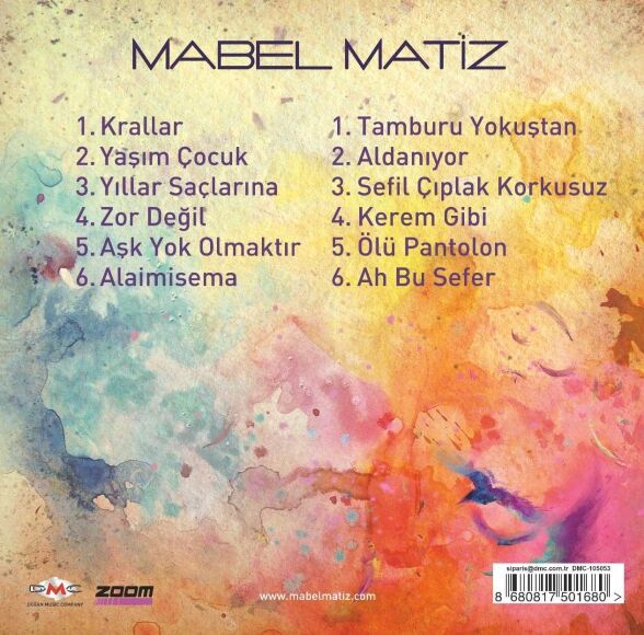 Mabel Matiz - Yaşım Çocuk Plak