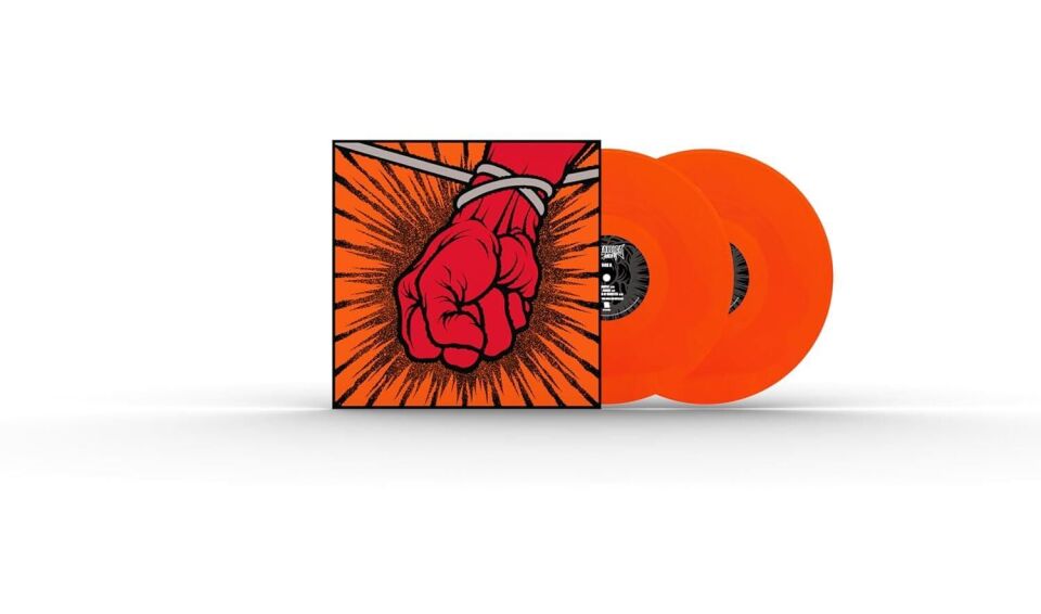 Metallica - St Anger Orange 2'li Plak