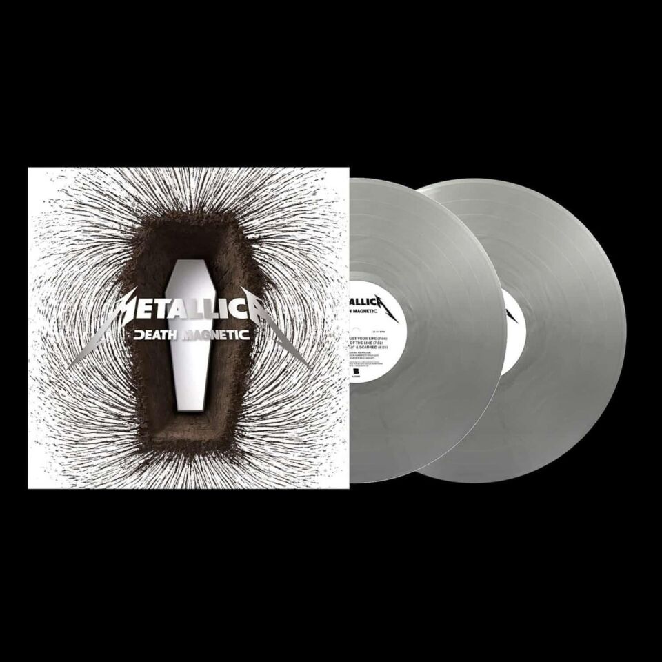 Metallica - Death Magnetic Silver 2'li Plak