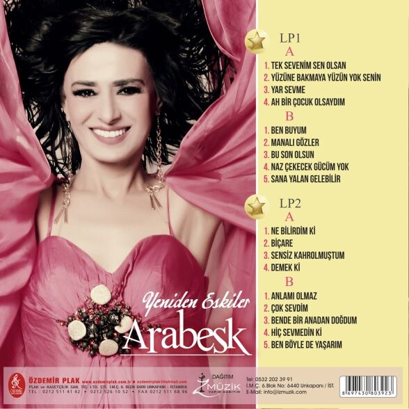 Yıldız Tilbe - Arabesk 2'li Plak