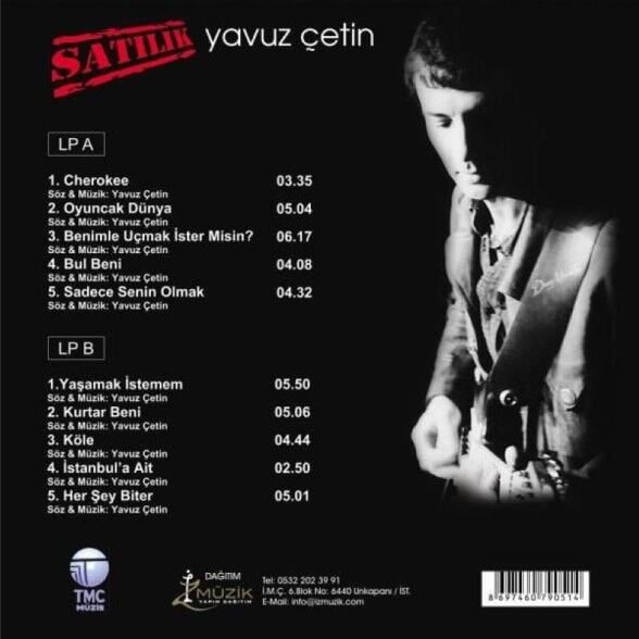 Yavuz Çetin - Satılık Renkli Plak