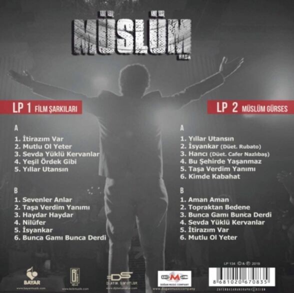 Timuçin Esen, Müslüm Gürses - Müslüm Baba (Film Müziği) 2'li Plak