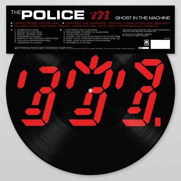 The Police - Ghost In The Machine - Picture Disc