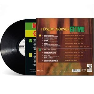 Müslüm Gürses - Gitme Plak