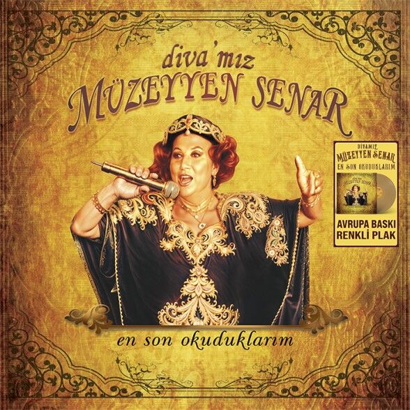 Müzeyyen Senar - Divamız En Son Okuduklarım Renkli Baskı Plak