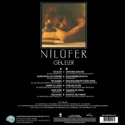 Nilüfer - Geceler Plak