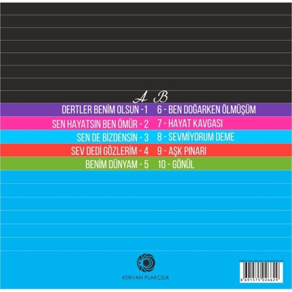 Orhan Gencebay - Dertler Benim Olsun Plak