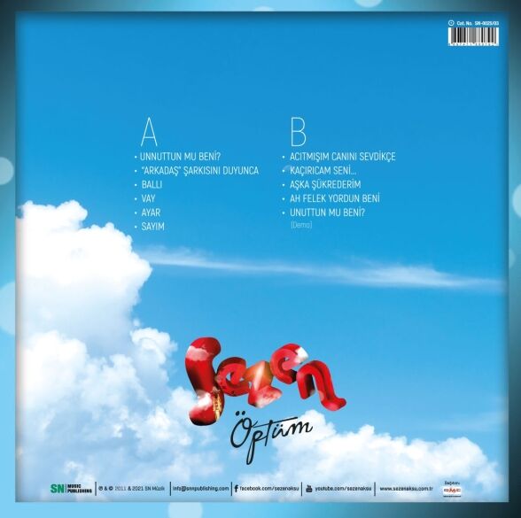 Sezen Aksu - Öptüm Plak