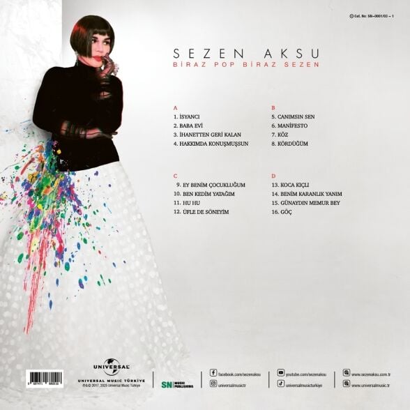 Sezen Aksu - Biraz Pop Biraz Sezen 2'li Plak