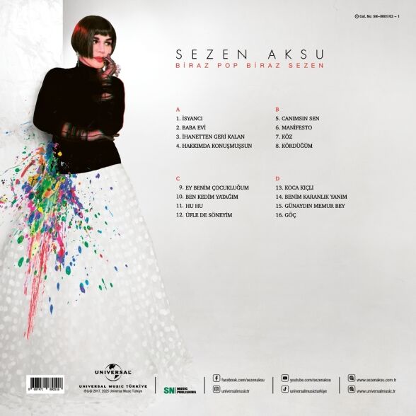 Sezen Aksu - Biraz Pop Biraz Sezen 2'li Plak