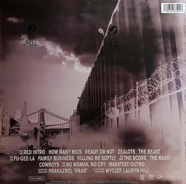 Fugees - The Score Orange 2'li Plak