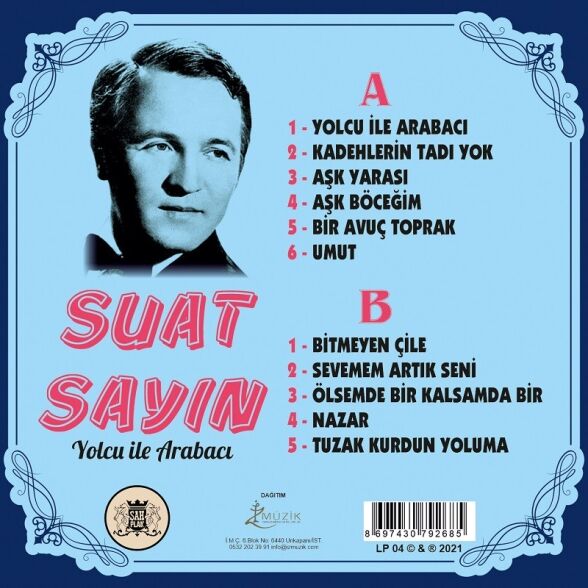 Suat Sayın - Yolcu İle Arabacı Plak