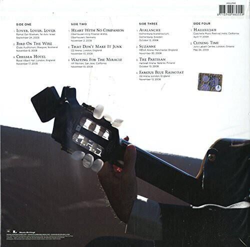 Leonard Cohen - Songs From The Road 2'li Plak