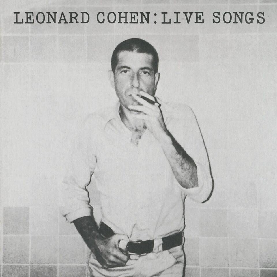 Leonard Cohen - Live Songs Plak