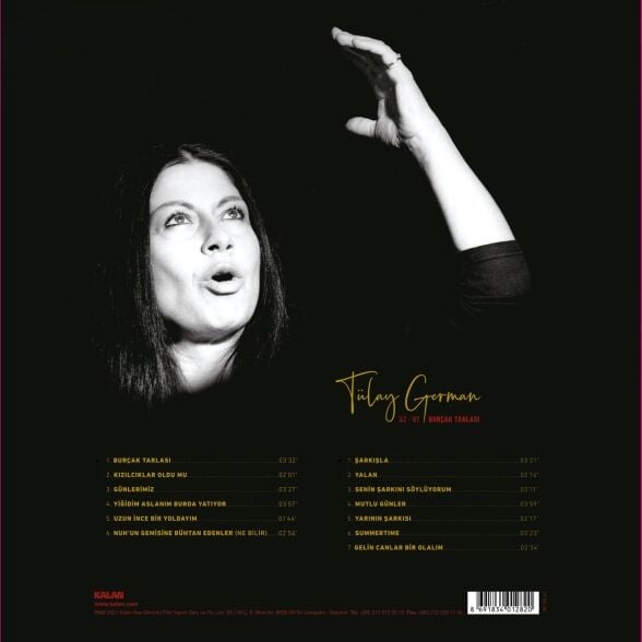 Tülay German - Burçak Tarlası 62 - 87 Kayıtları Plak