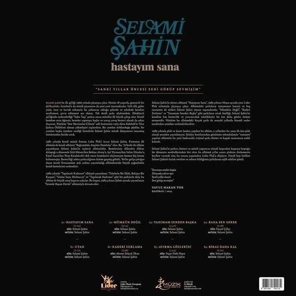 Selami Şahin - Hastayım Sana Yeni Baskı Plak