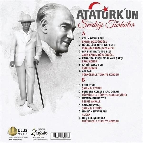 Atatürk'ün Sevdiği Türküler Plak