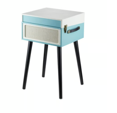 Ktools Retro K216 Ayaklı Pikap Mavi * Yedek İğne Hediyeli