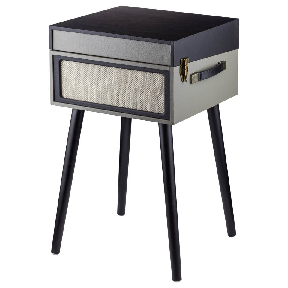 Ktools Retro K216 Ayaklı Pikap Siyah * Yedek İğne Hediyeli