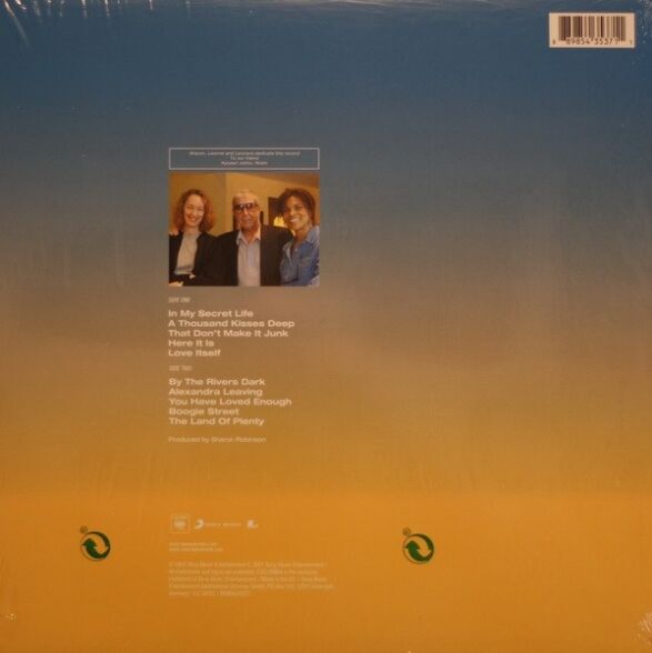 Leonard Cohen - Ten New Songs Plak