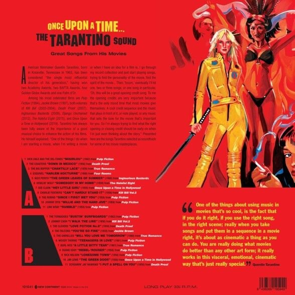 The Tarantino Sound - Once Upon A Time Red Plak