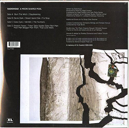 Radiohead – A Moon Shaped Pool 2'li Plak