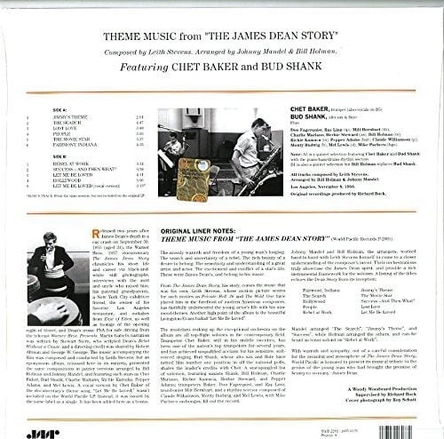 Chet Baker, Bud Shank - Theme Music from The James Dean Story Plak