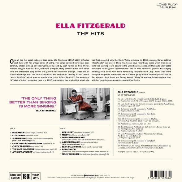 Ella Fitzgerald - The Hits Plak