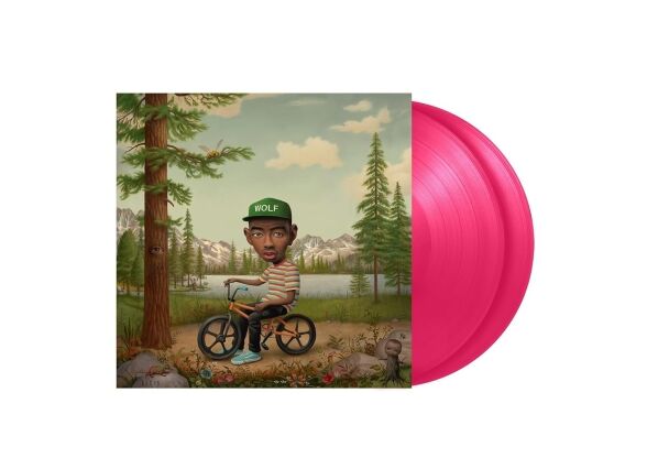 Tyler The Creator - Wolf Opaque Hot Pink 2'li Plak