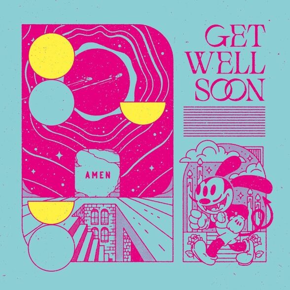 Get Well Soon - Amen 2'li Plak