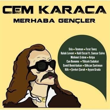 -Cem Karaca - Merhaba Gençler Cover 2'li Plak