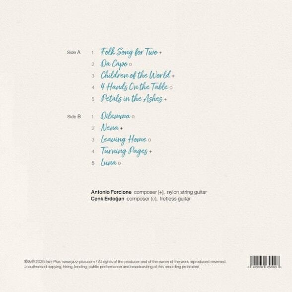 Antonio Forcione, Cenk Erdoğan - Storytellers Plak