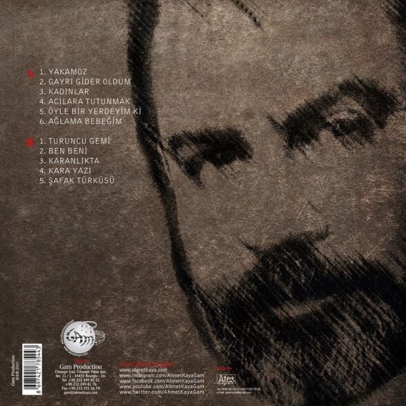 Ahmet Kaya - Yıldızlar ve Yakamoz Plak