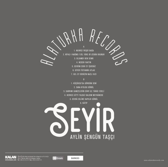 Aylin Şengün Taşçı - Seyir (Alaturca Records) Plak