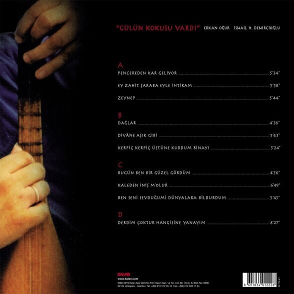 Erkan Oğur, İsmail Hakkı Demircioğlu - Gülün Kokusu Vardı 2'li Plak